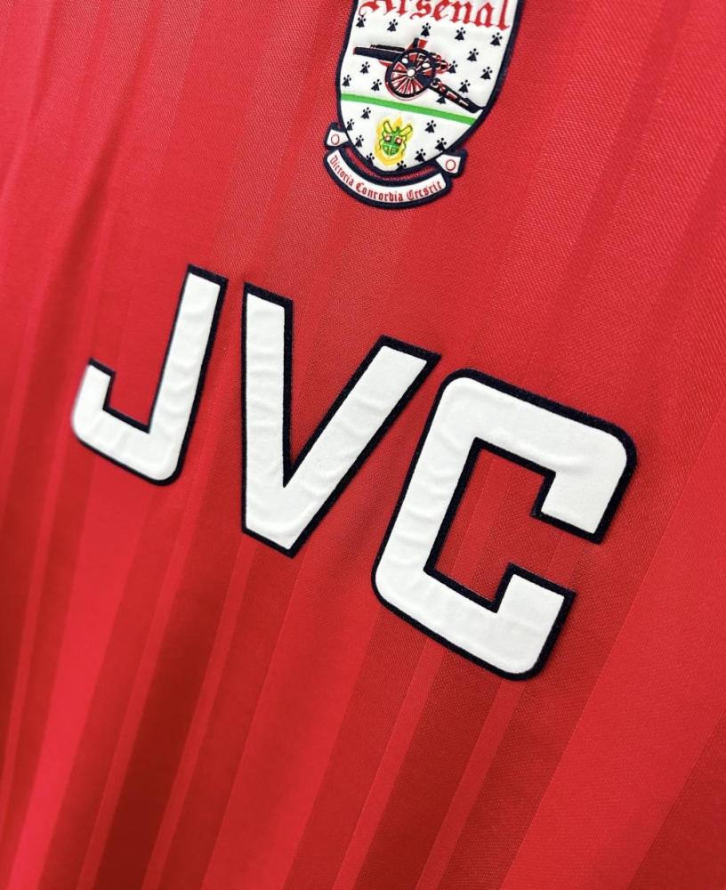 1992/1993 Retro Long Sleeve Arsenal Home Football Shirt 1:1 Thai Quality