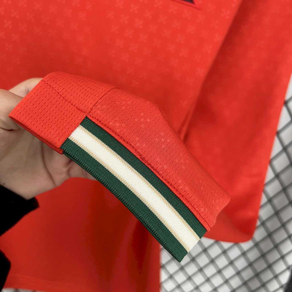 2025-2026 Portugal Long Sleeves Home Football Jersey 1:1 Thai Quality