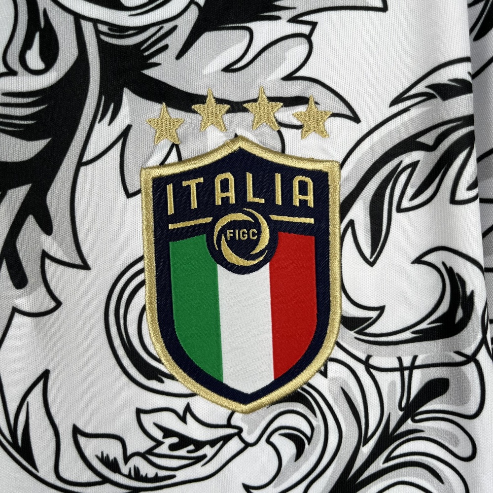 2024-2025 Italy Special Edition White Soccer Shirt