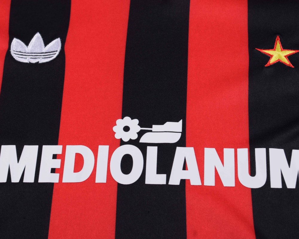 1990-1991 Retro AC Milan Home Football Shirt 1:1 Thai Quality Kids Size