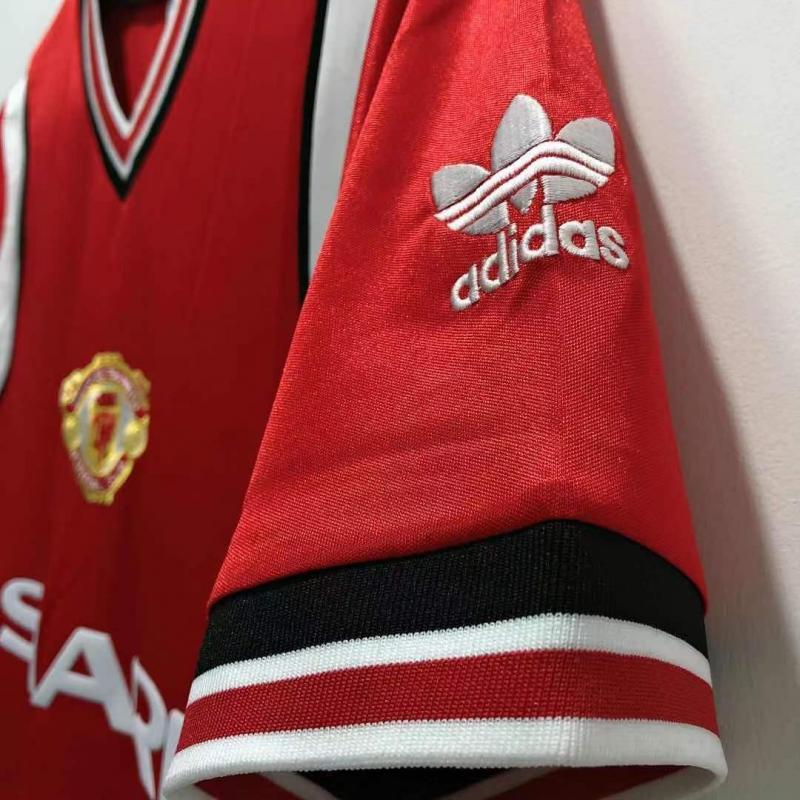 1985 Retro Manchester United Home Football Shirt 1:1 Thai Quality