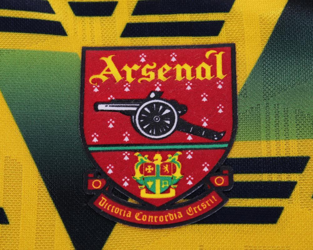 1991-1993 Retro Arsenal Away Football Shirt 1:1 Thai Quality Kids Size