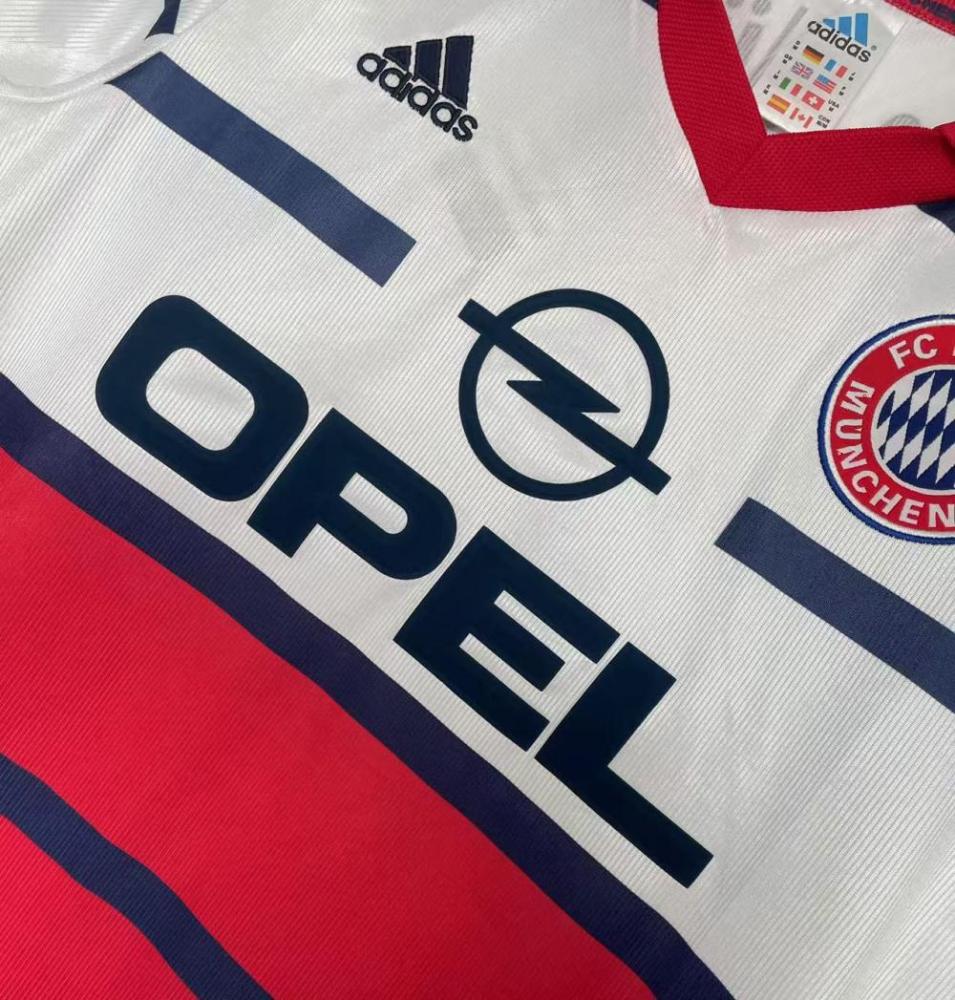 1998/2000 Retro Bayern Munich Away Football Jersey 1:1 Thai Quality