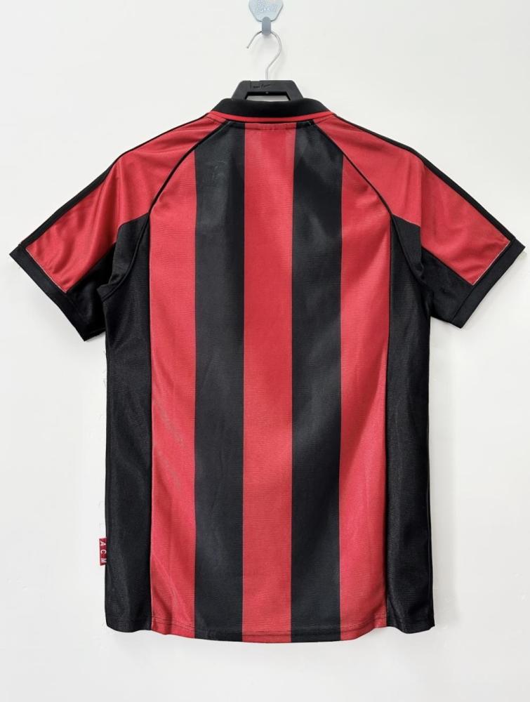 1998-1999 Retro AC Milan Third Home Football Shirt 1:1 Thai Quality