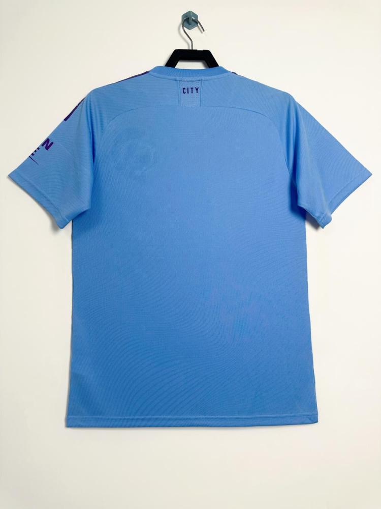 2019-2020 Retro Manchester City Home Football Shirt 1:1 Thai Quality