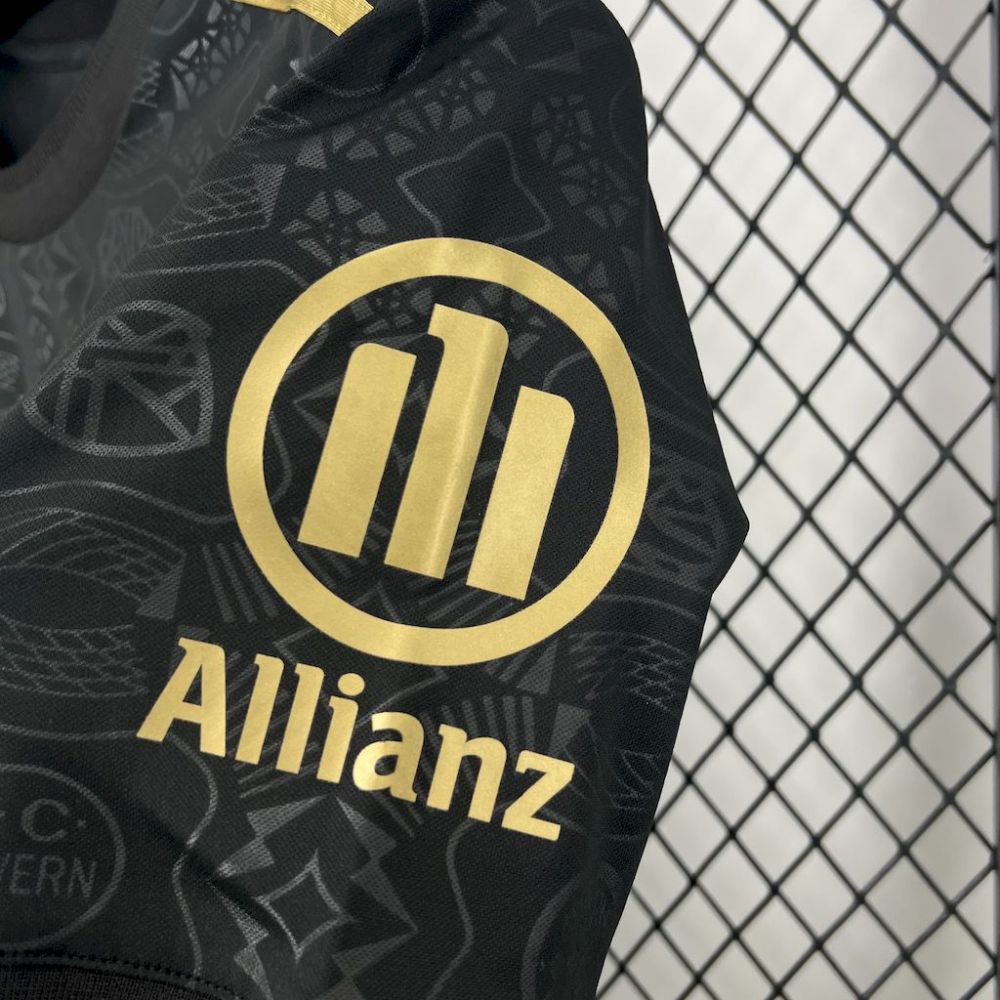 2025/2026 Bayern Munich 125th Anniversary Edition Black Football Jersey 1:1 Thai Quality