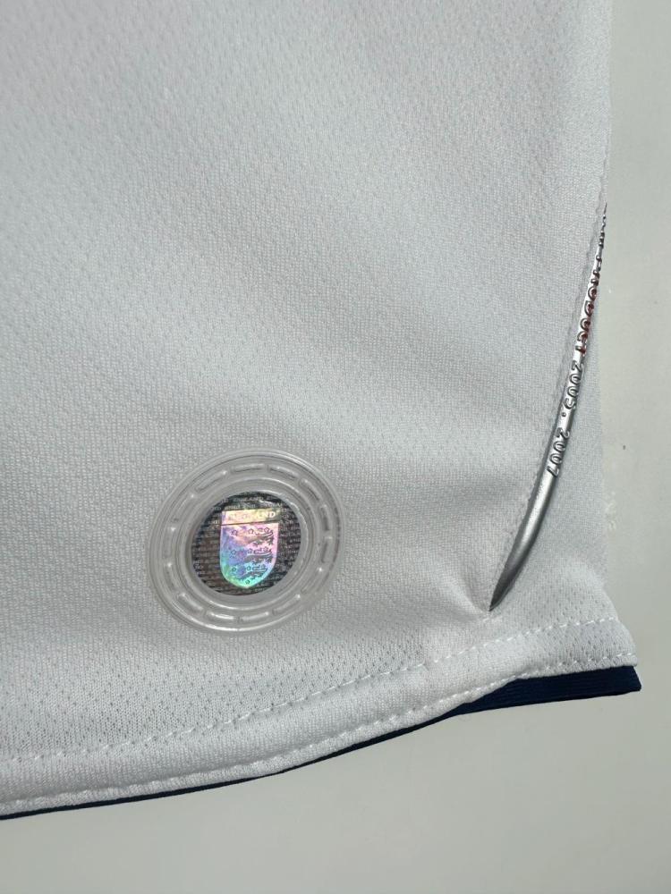 2006 Retro Long Sleeve England Home Soccer Jersey 1:1 Thai Quality