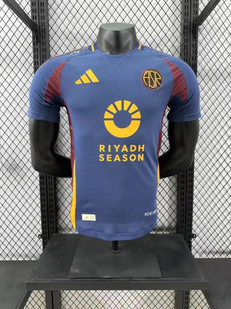 2024/2025 Player Version Roma Third Away Soccer Jersey 1:1 Thai Quality