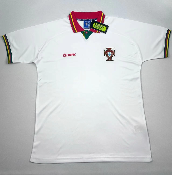 1995/1996 Retro Portugal Away Football Shirt 1:1 Thai Quality