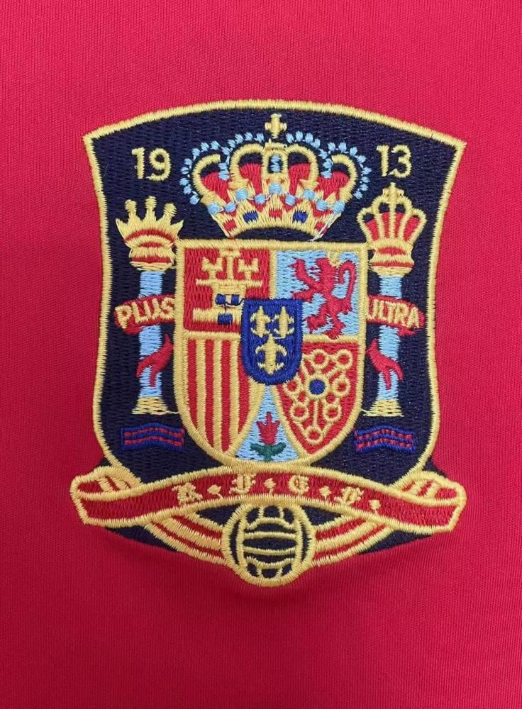 2008 Retro Spain Home Soccer Shirt 1:1 Thai Quality
