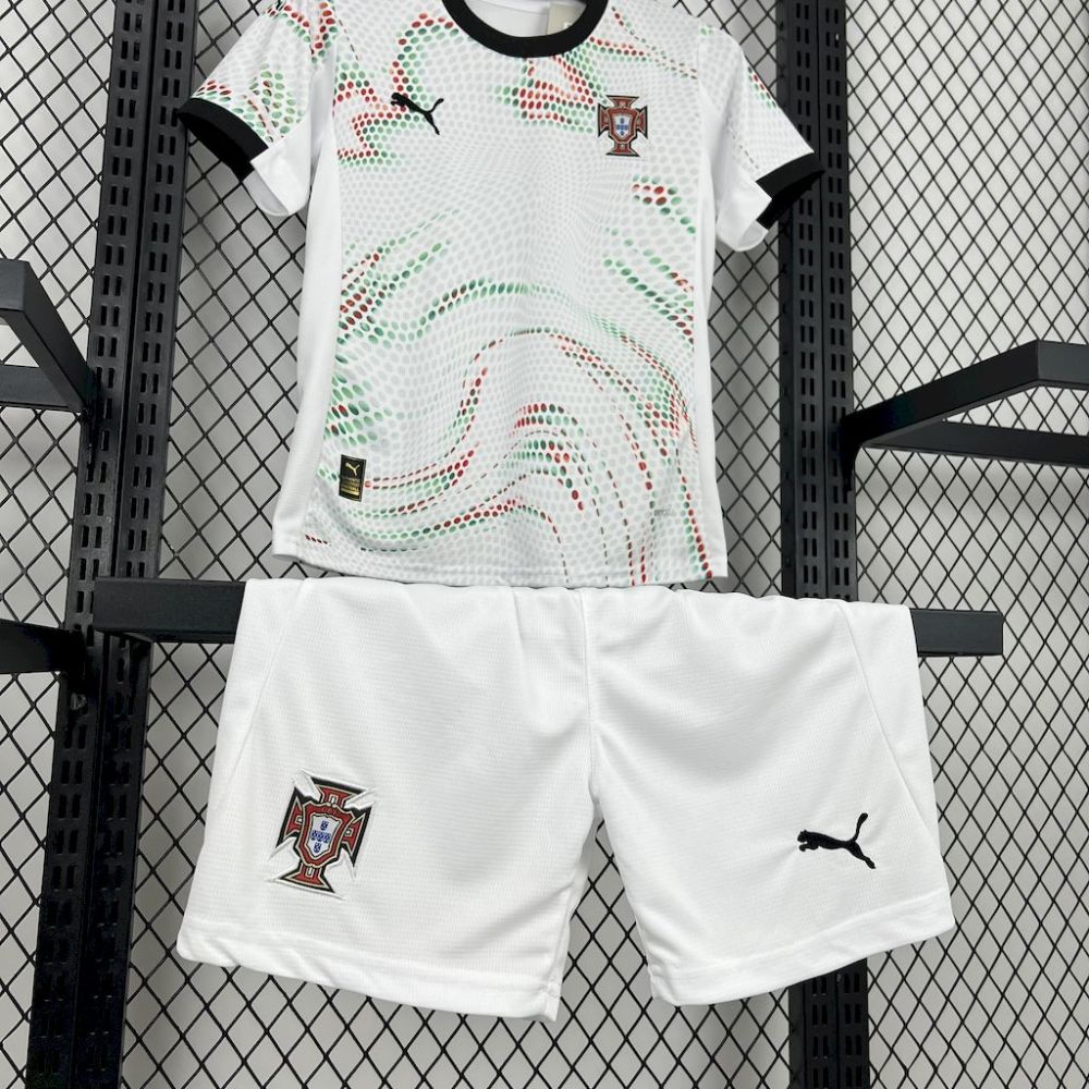 2025/2026 Portugal Away Football Jersey 1:1 Thai Quality Kids Size