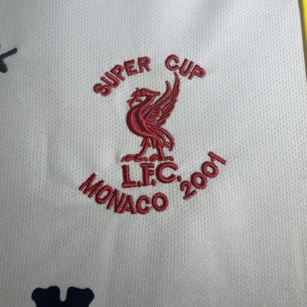 2001/2002 Retro Liverpool Away Football Jersey 1:1 Thai Quality