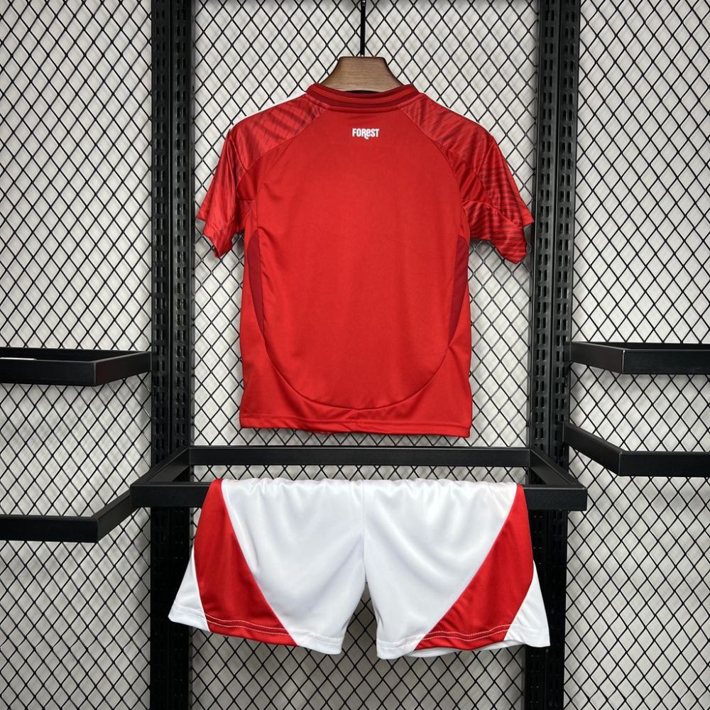 2024/2025 Nottingham Forest Home Soccer Jersey Kids Size 1:1 Thai Quality