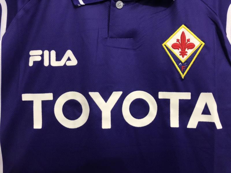 1999/2000 Retro Fiorentina Home Soccer Jersey 1:1 Thai Quality