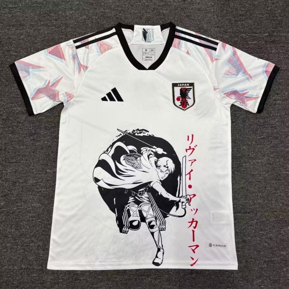 2024/2025 Japan Levi White Football Jersey 1:1 Thai Quality