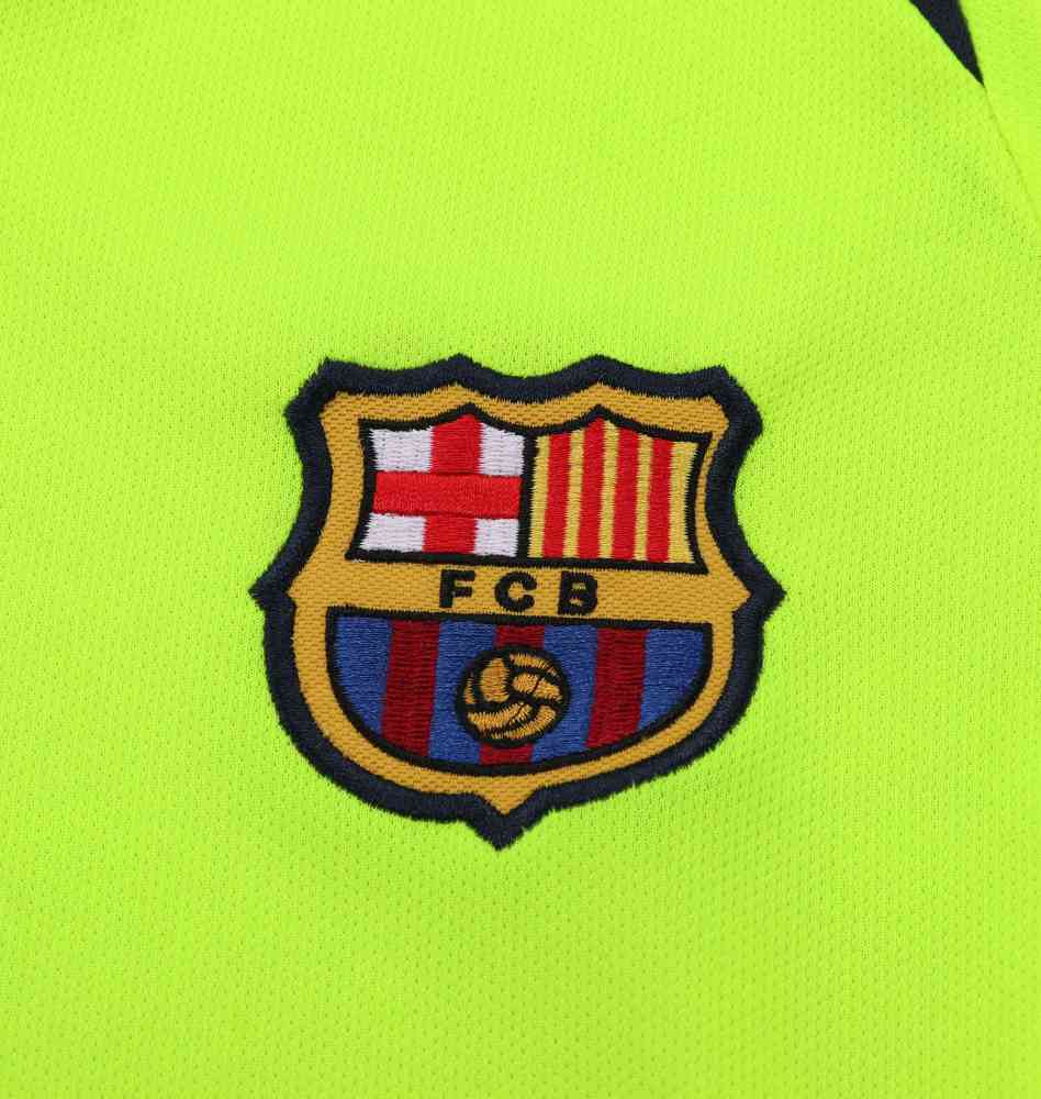 2005-2006 Retro Barcelona Away Football Shirt 1:1 Thai Quality Kids Size