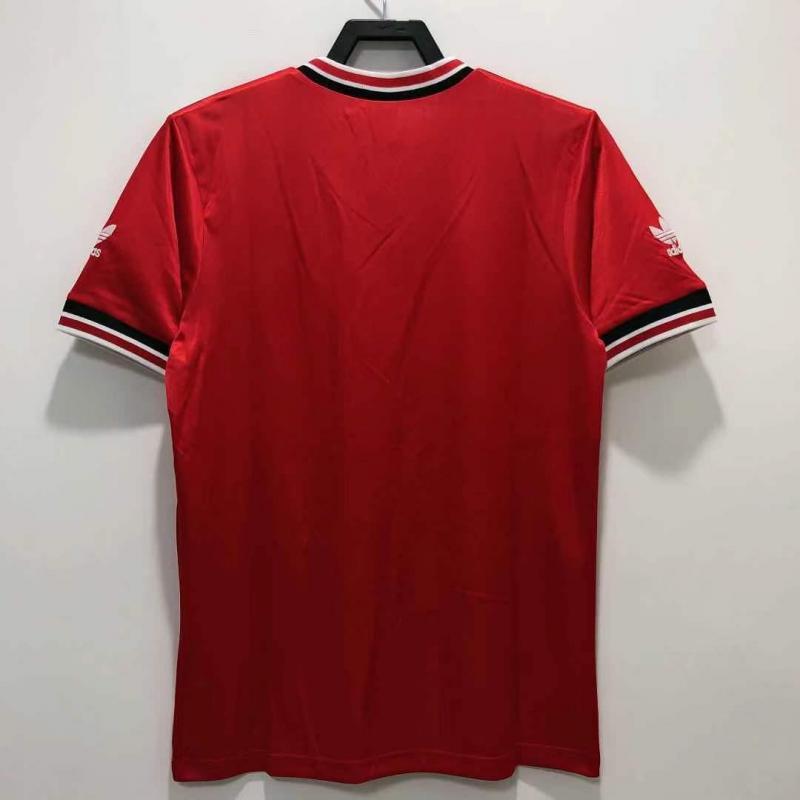 1985 Retro Manchester United Home Football Shirt 1:1 Thai Quality