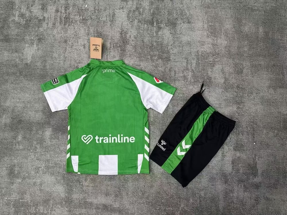 2025/2026 Real Betis Home Football Shirt 1:1 Quality Kids Size