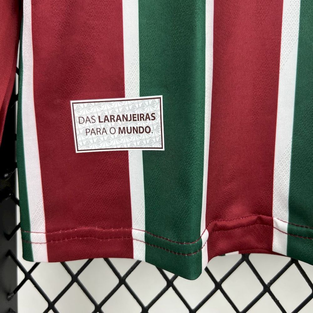 2025/2026 Long Sleeves Fluminense Home Football Jersey 1:1 Thai Quality
