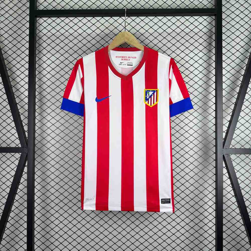 2012-2013 Retro Atletico Madrid Home Soccer Jersey 1:1 Thai Quality