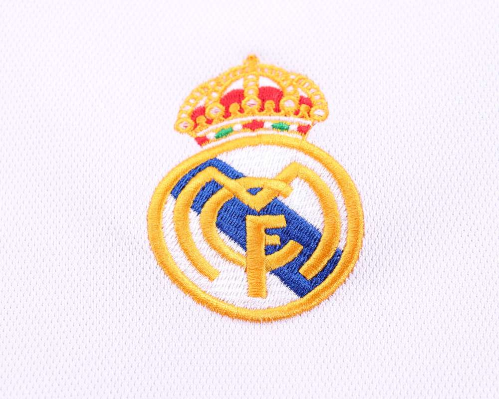 2000-2001 Retro Real Madrid Home Football Shirt 1:1 Thai Quality Kids Size