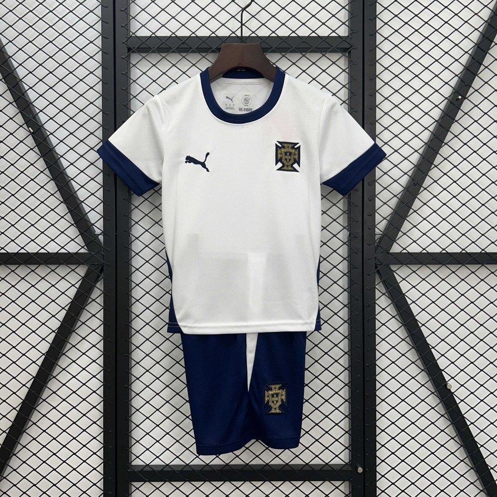 2025/2026 Portugal Training clothes white Football Jersey 1:1 Thai Quality Kids Size