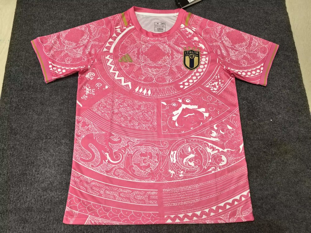 2024/2025 Italy Special Edition pink Football Jersey 1:1 Thai Quality
