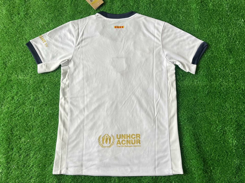 2025/2026 Barcelona white No Spotify Football Shirt 1:1 Thai Quality
