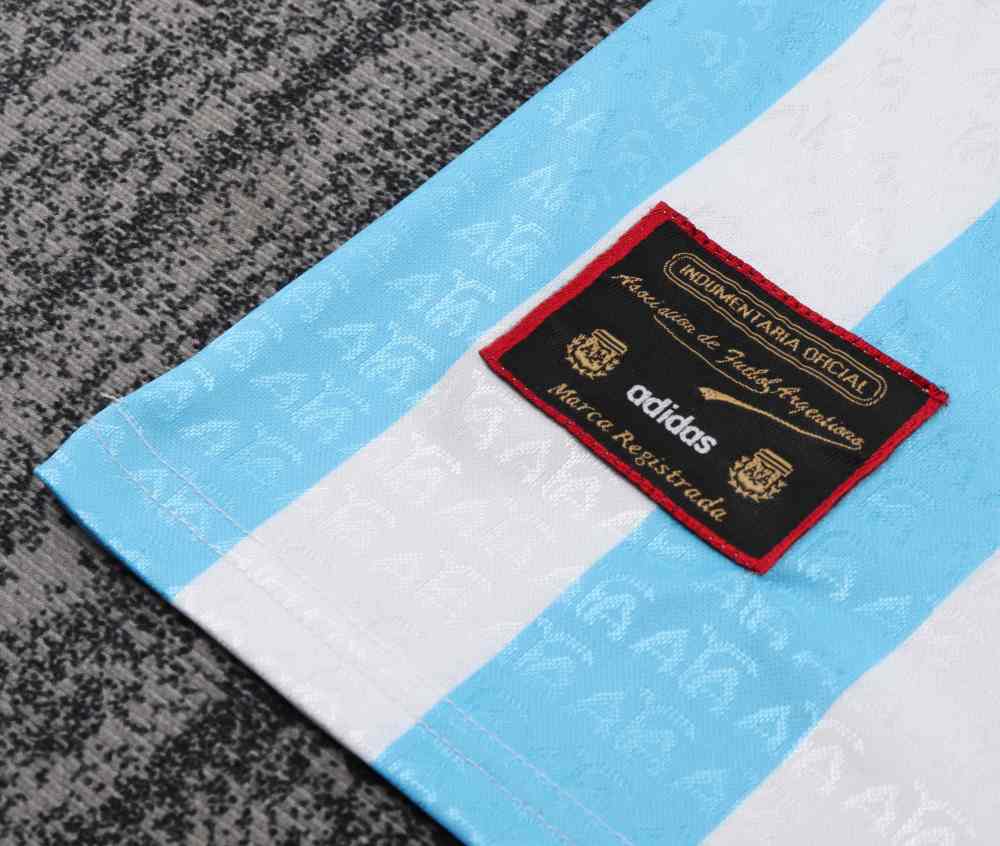 1994 Retro Argentina National Team Home Jersey Kids Size