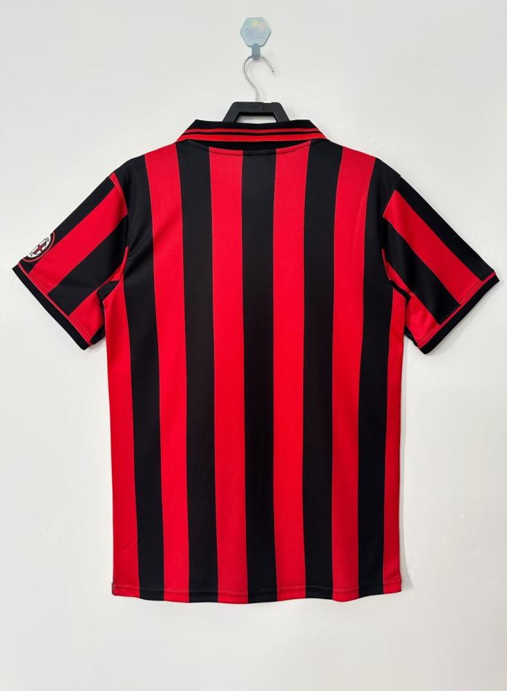 1996/1997 Retro AC Milan Home Football Shirt 1:1 Thai Quality
