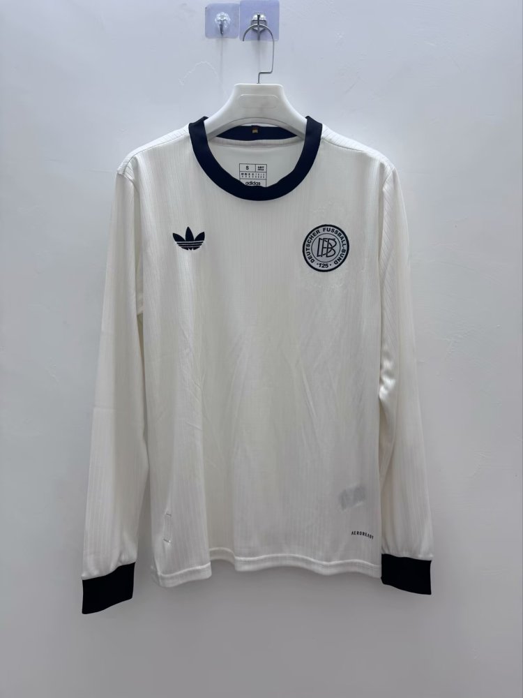 2025/2026 Long sleeves Germany 125th Anniversary Edition Football Jersey 1:1 Thai quality