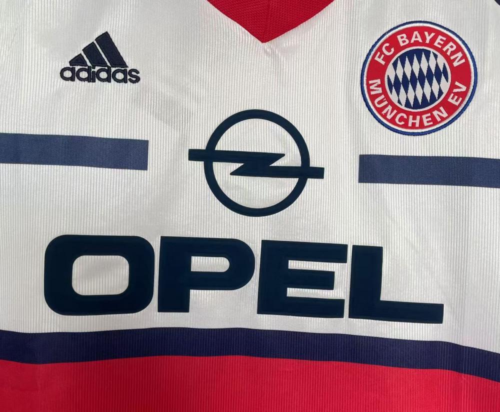 1998/2000 Retro Bayern Munich Away Football Jersey 1:1 Thai Quality