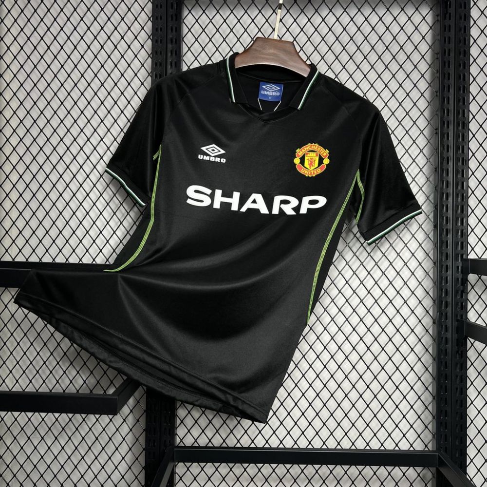 1998/1999 Retro Manchester United Third Away Football Shirt 1:1 Thai Quality