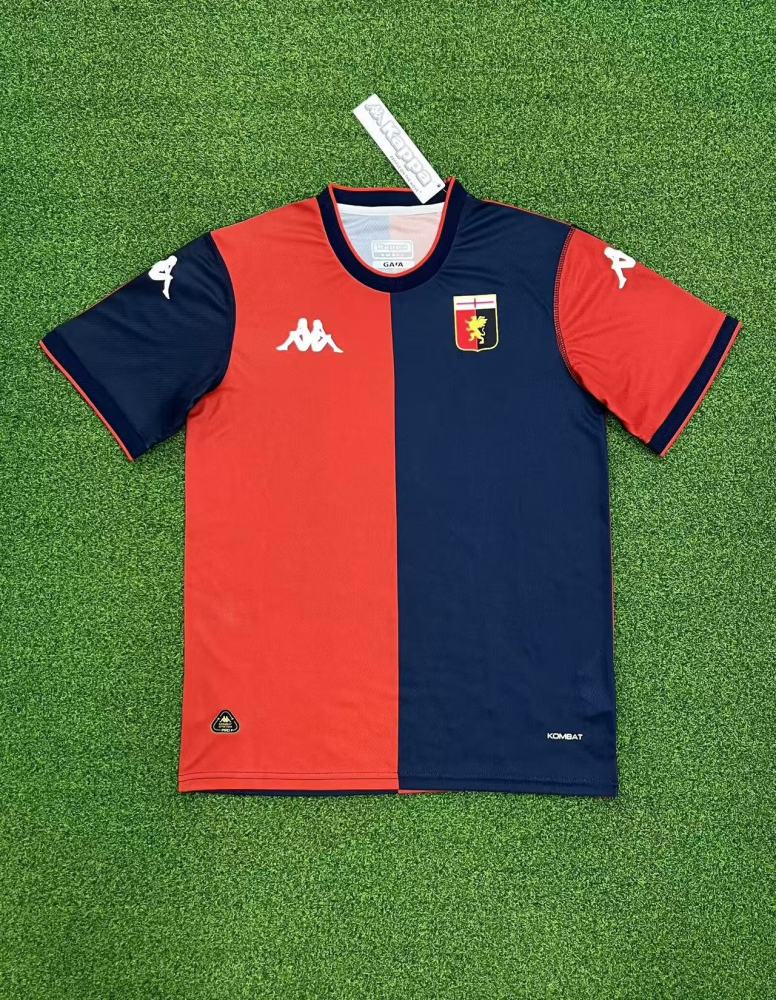 2024-2025 Genoa Home Jersey Thai Version Quality 1:1