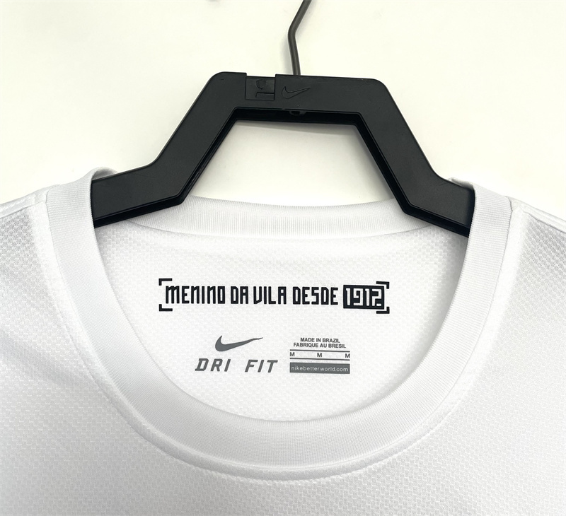 2012 Retro Long Sleeve Santos Home Soccer Jersey 1:1 Thai Quality