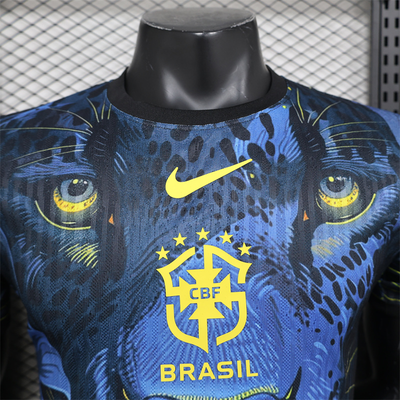 2024/2025 Player Version Brazil Leopard Special Edition Football Shirt 1:1 Thai Quality
