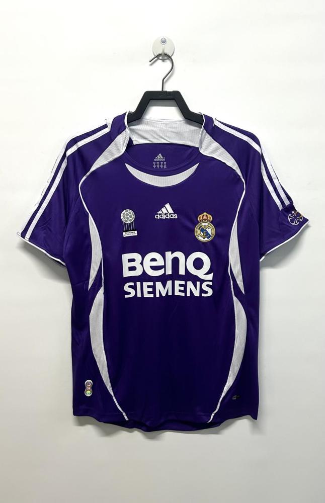 2006/2007 Retro Real Madrid Away Football Jersey 1:1 Thai Quality