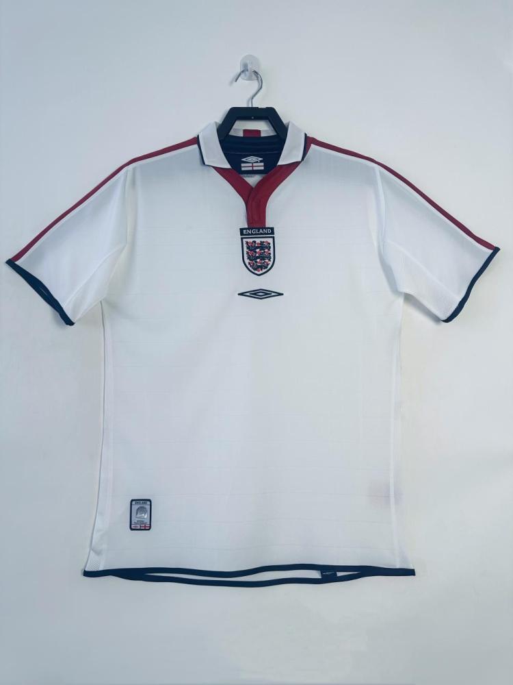 2004 Retro England Home Soccer Jersey 1:1 Thai Quality