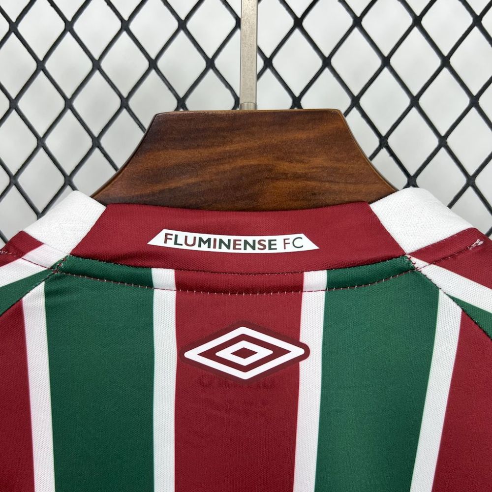 2025/2026 Long Sleeves Fluminense Home Football Jersey 1:1 Thai Quality