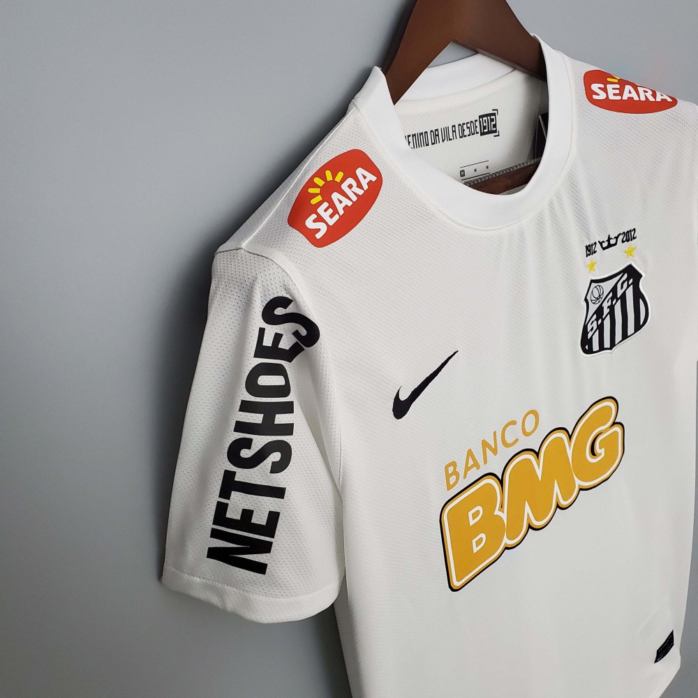 2012 Retro Santos Home Soccer Jersey 1:1 Thai Quality