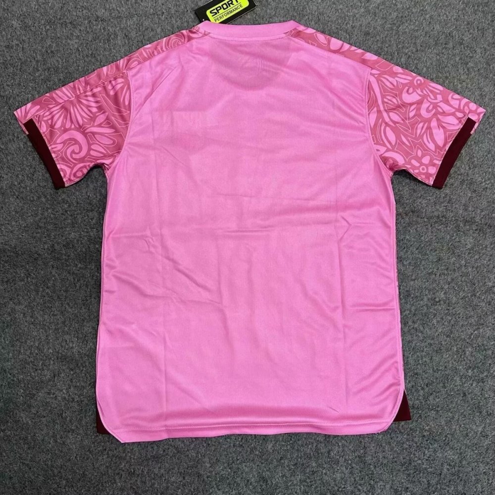2025/2026 Palestine Training clothes pink Football Shirt 1:1 Thai Quality