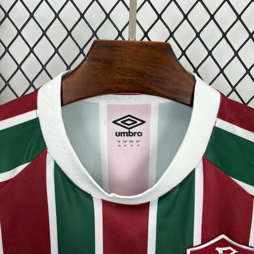 2025/2026 Long Sleeves Fluminense Home Football Jersey 1:1 Thai Quality