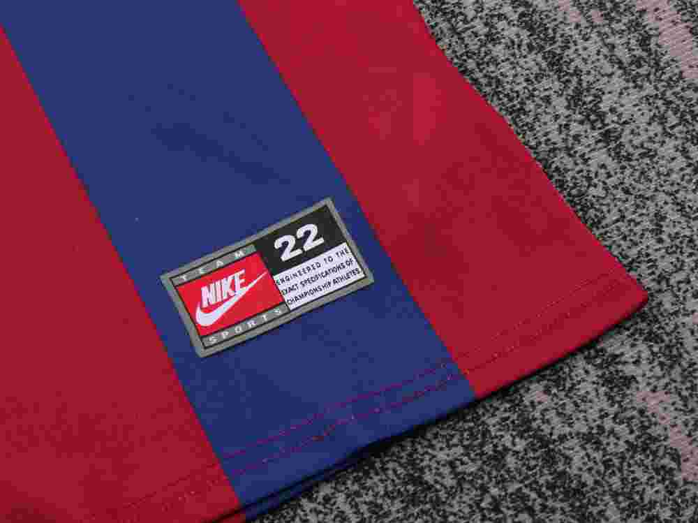 1998-1999 Retro Barcelona Home Football Shirt 1:1 Thai Quality Kids Size