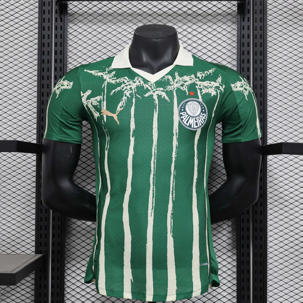 2025/2026 Player Version Palmeiras Home Green Football Jersey 1:1 Thai quality