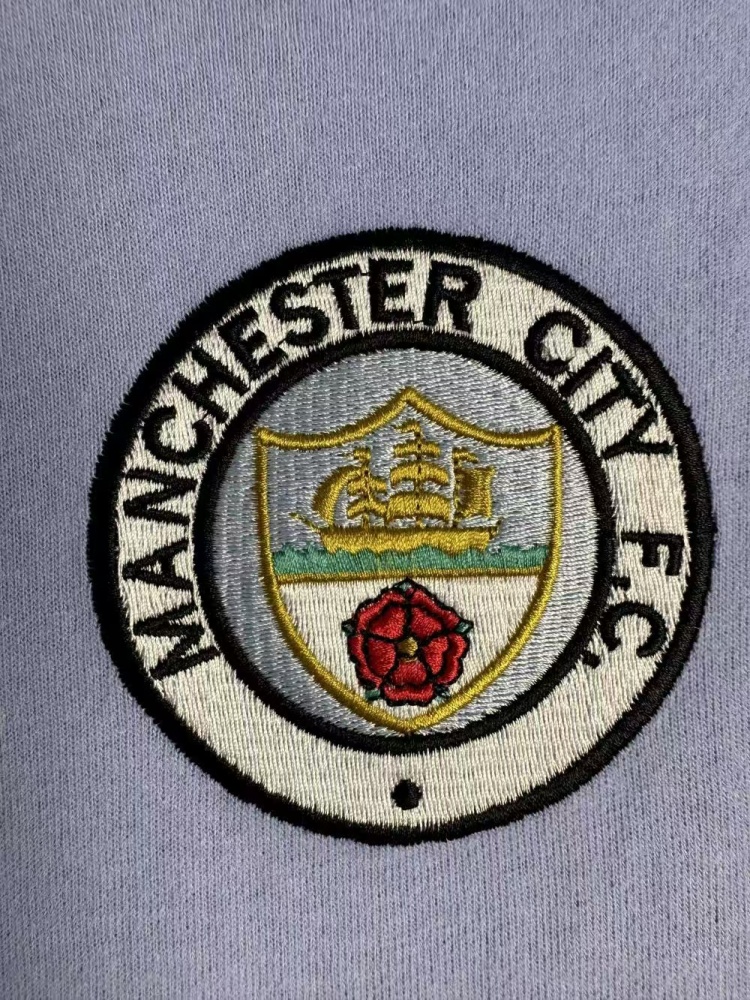 1972 Retro Manchester City Home Football Shirt 1:1 Thai Quality