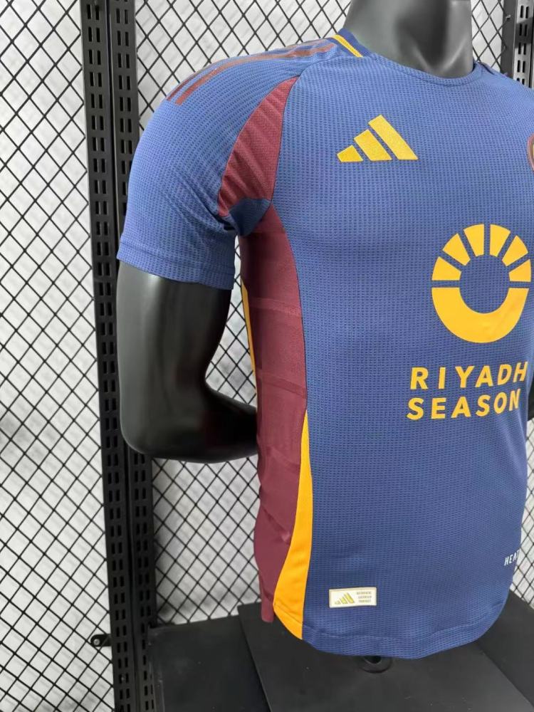 2024/2025 Player Version Roma Third Away Soccer Jersey 1:1 Thai Quality