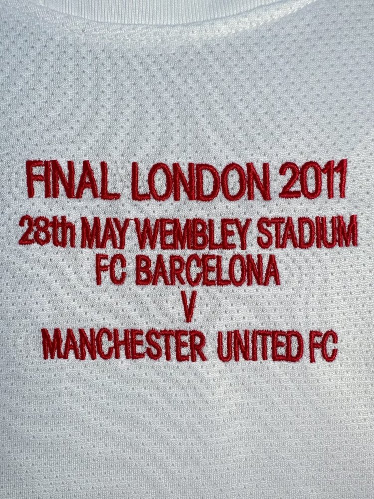2010/2011 Retro Manchester United Long sleeves Away Football Shirt 1:1 Thai Quality