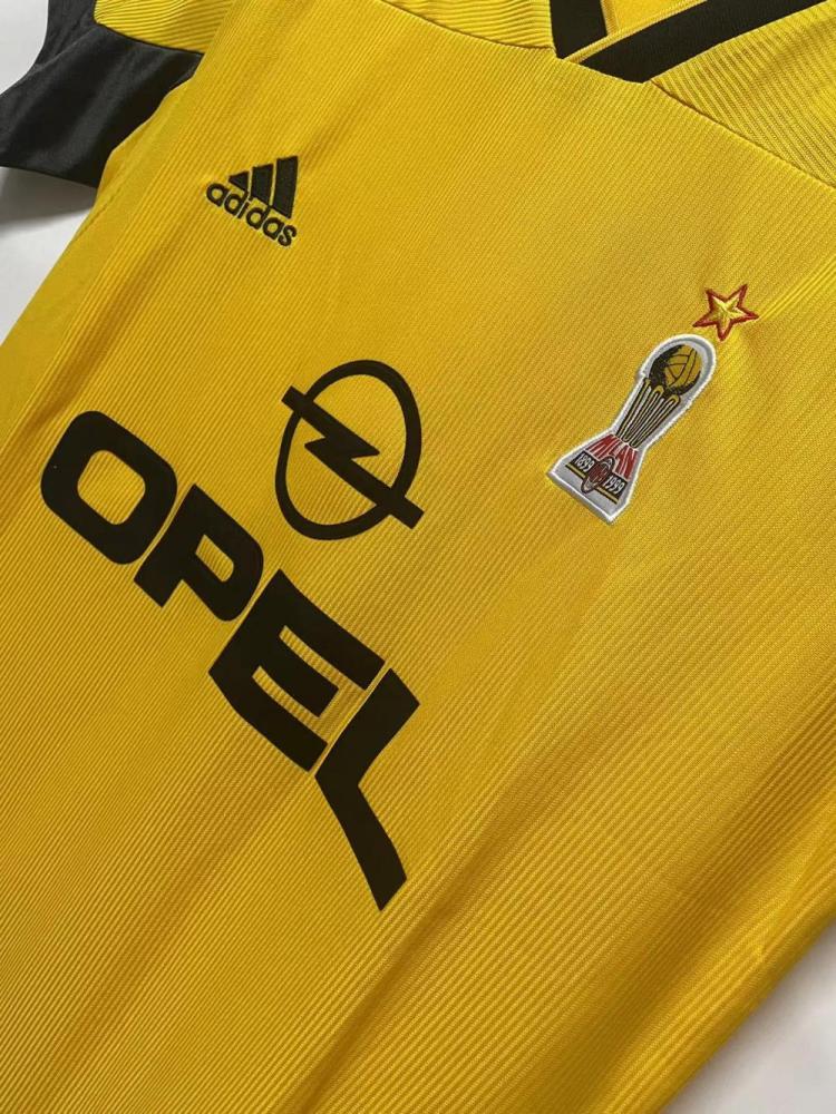 1999/2000 Retro AC Milan Away Football Shirt 1:1 Thai Quality