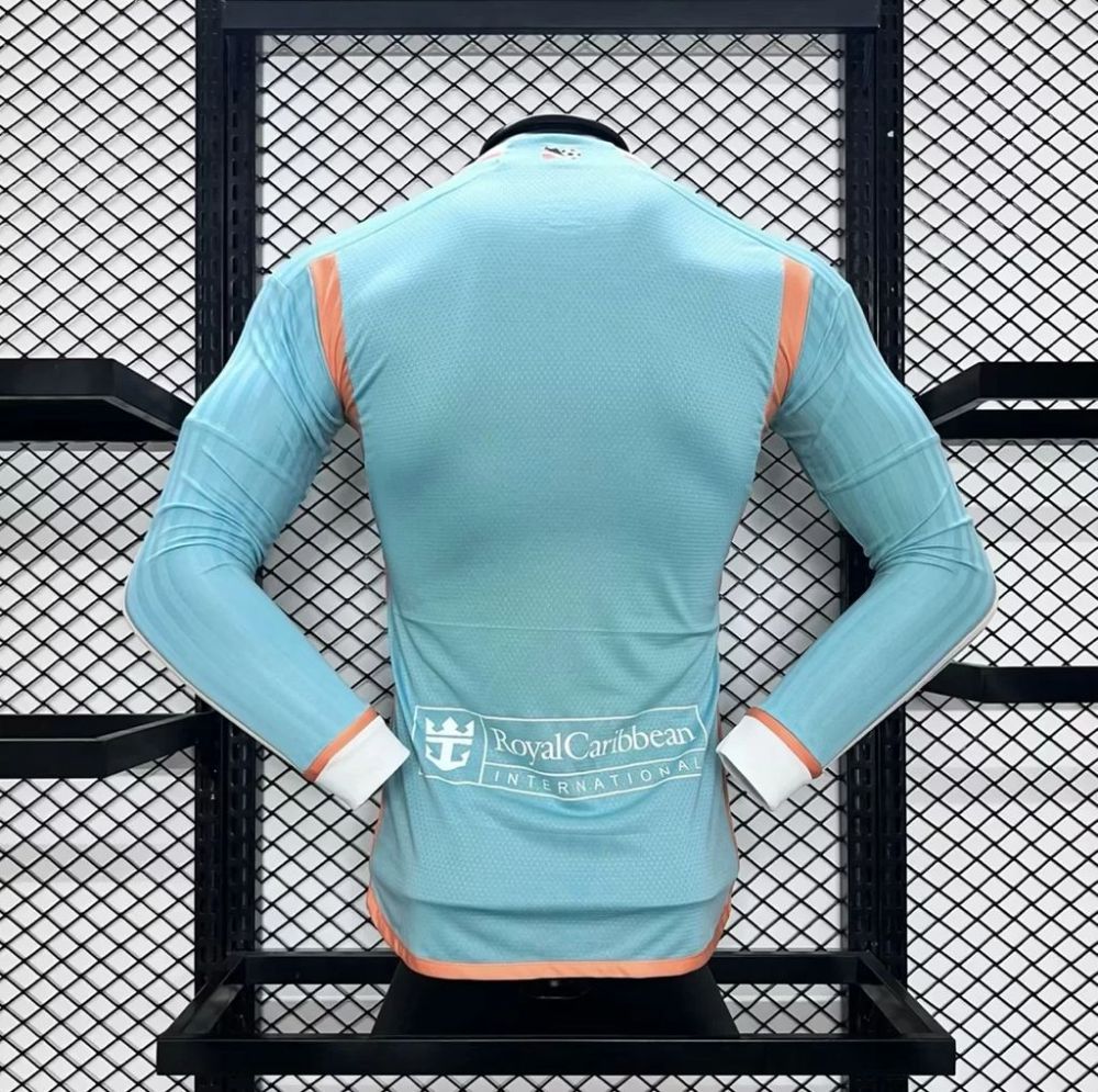 2024/2025 Long Sleeves Inter Miami Third Away Player Version Soccer Jersey 1:1 Thai Quality