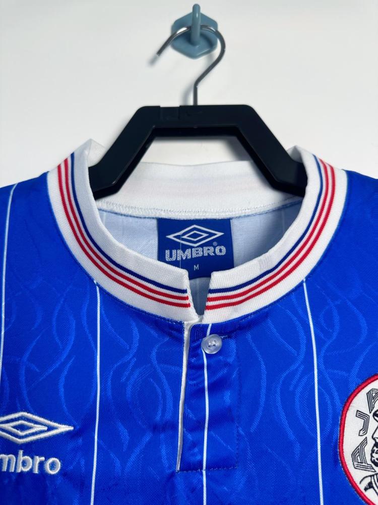 1989-1990 Retro Ajax Away Football Shirt 1:1 Thai Quality